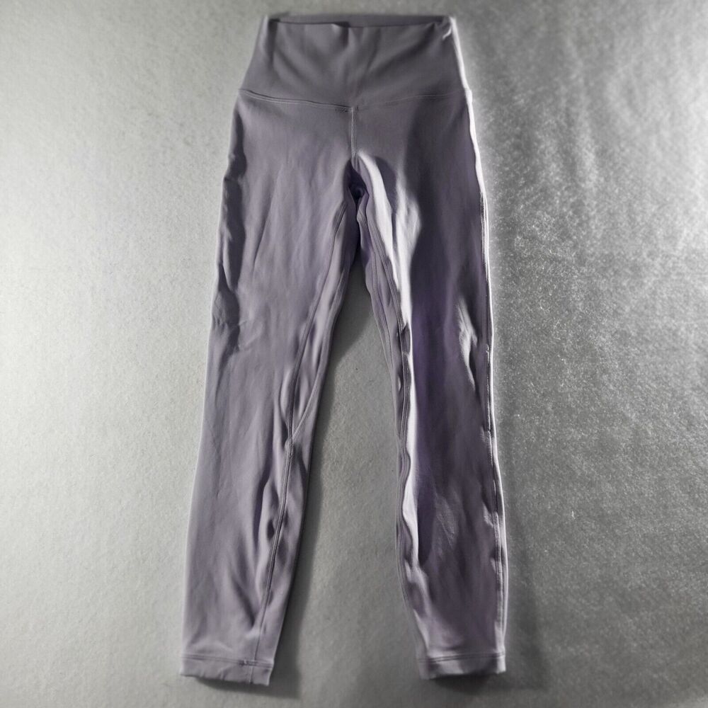 Lululemon Align Pant II SZ 4 Violet Verbena Solid Purple Cool Athletic Wear
